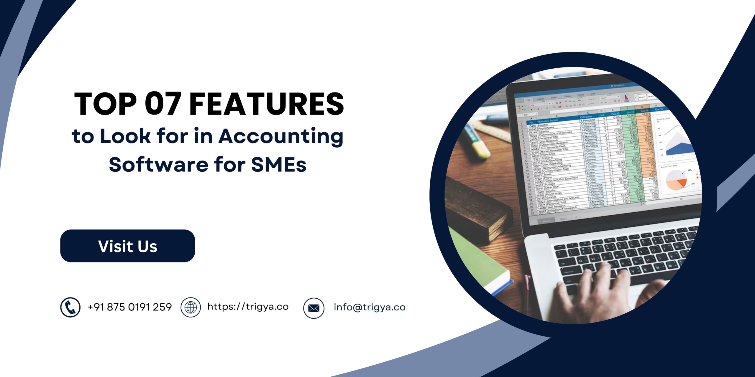 Top 07 Features to Look for in Accounting Software for SMEs