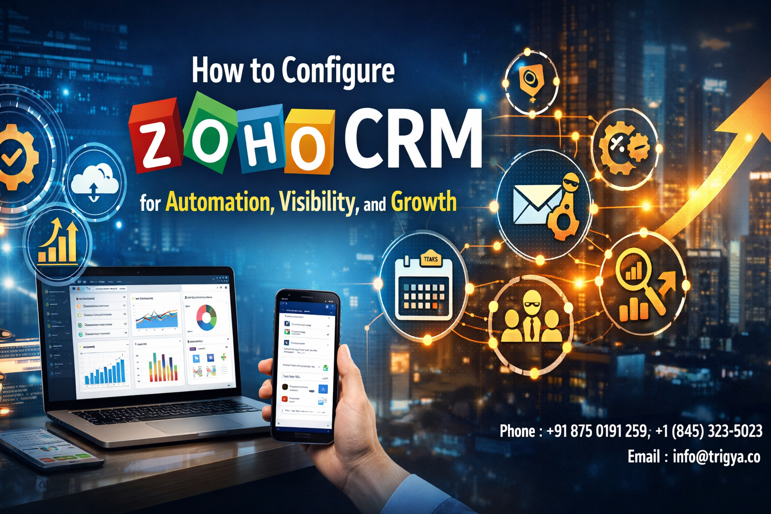Zoho CRM Configuration Guide : Automation, Visibility, and Growth